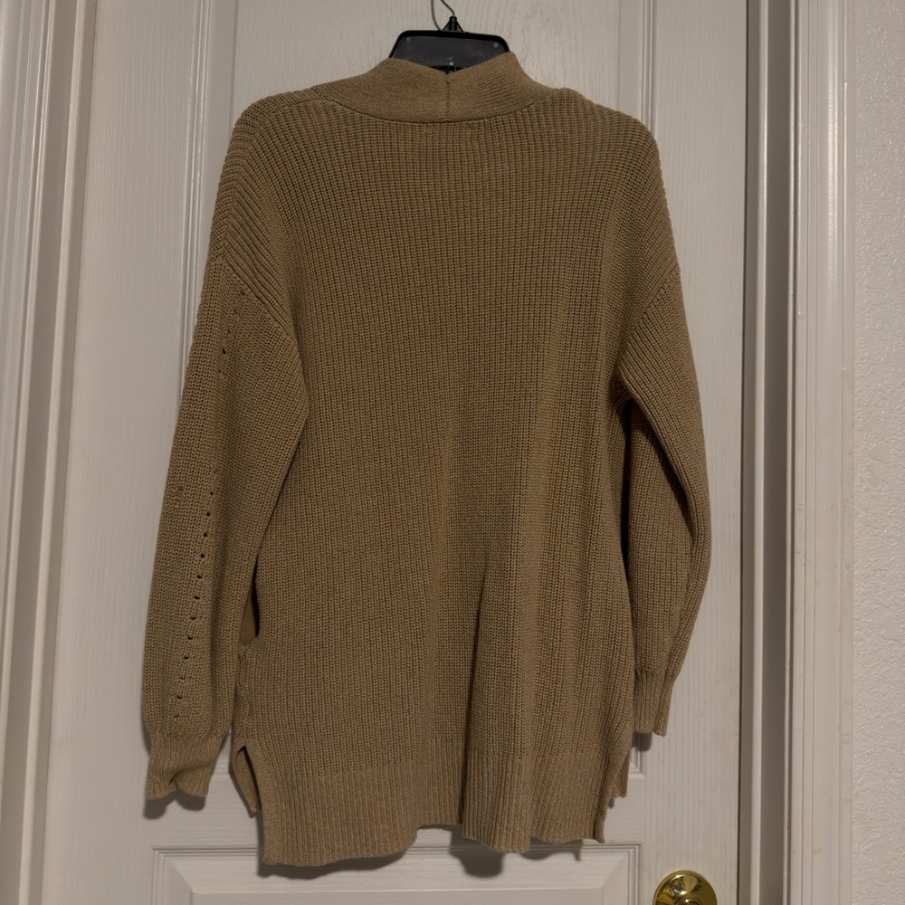 Universal Thread Tan Women's Cardigan - Picture 2 of 3